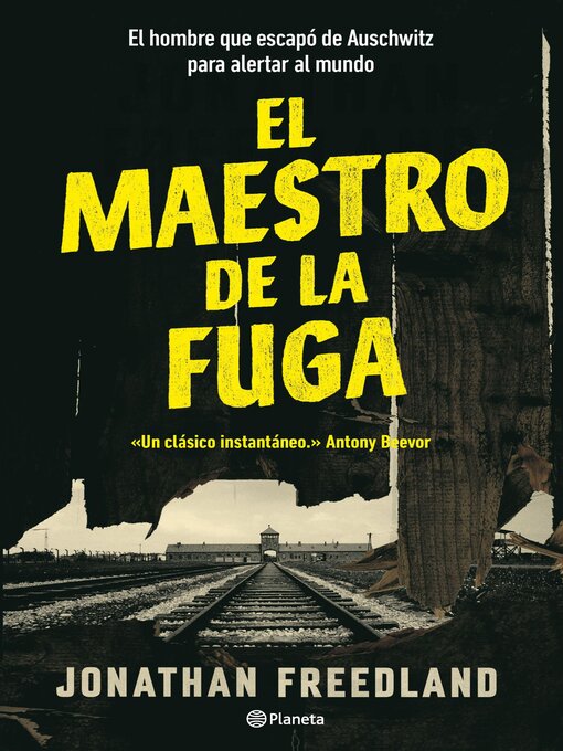 Title details for El maestro de la fuga by Jonathan Freedland - Wait list